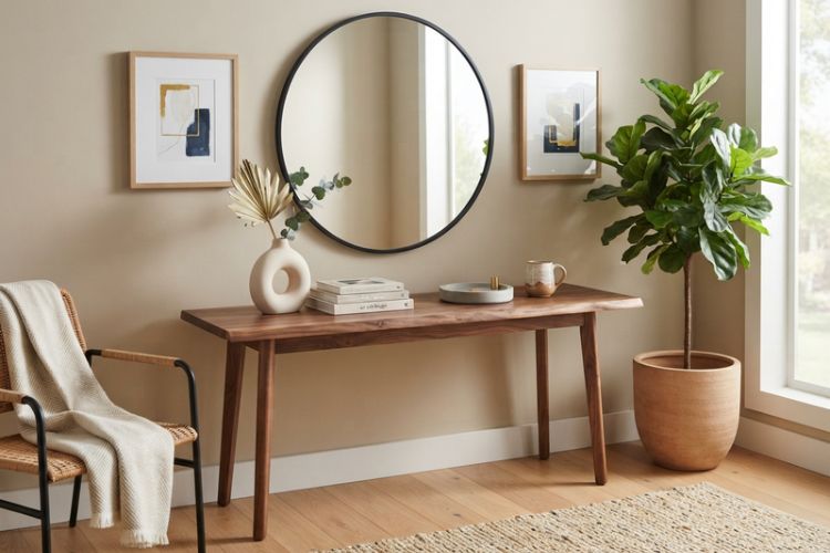 Modern Home Decor Accents That Pair With Natural Wood