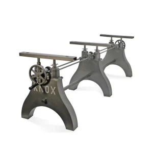 Knox Adjustable Height Conference Table Base Legs – Steel – DIY