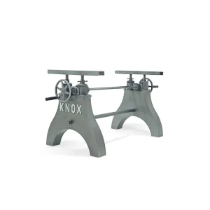 KNOX Industrial Writing Table Desk Base – Steel Adjustable Height – DIY